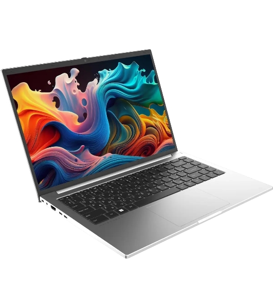 Ноутбук Maibenben S14B-R560UM 14.5' QHD AMD R5-6600H, 8Gb, 512Gb SSD, Linux, серебристый