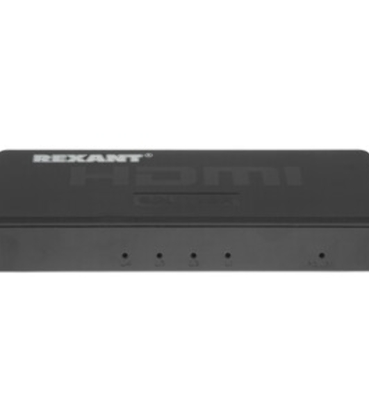 Делитель Rexant гнездо HDMI на 4 гнезда HDMI, пластик