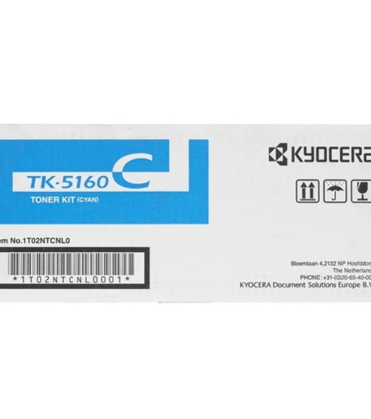 Картридж лазерный Kyocera TK-5160C (1T02NTCNL0) голубой для P7040cdn 12000 стр