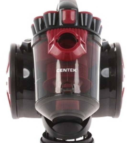 Пылесос Centek CT-2531 красный/черный, 350/1800 Вт, уборка сухая, пылесборник контейнер 1,5 л