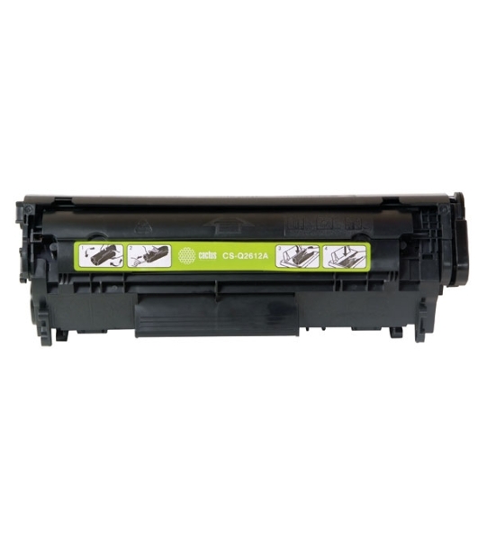 Картридж лазерный Cactus CS-Q2612AS (тип Q2612AS) черный (2000 стр.) для HP 1010/1012/1015/1018/1020/1020Plus/1022/3015/3020