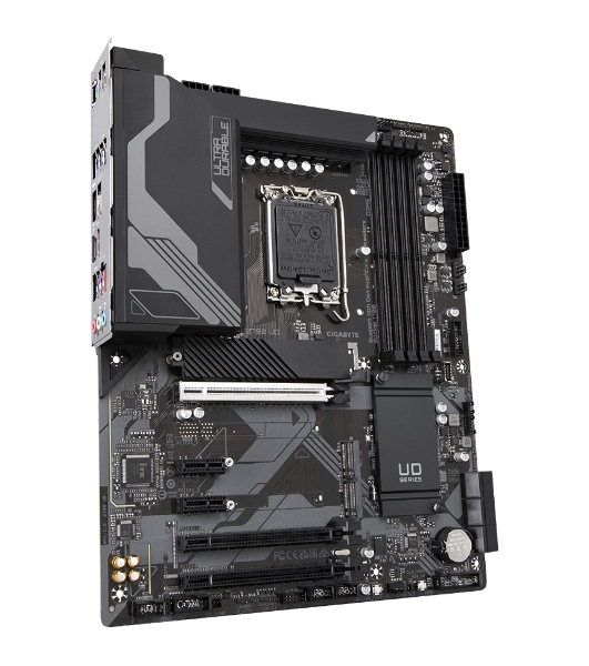 Материнская плата Gigabyte Z790 UD, LGA 1700, Intel Z790, 4xDDR5, 6xSATA, 3xM.2, 1xPCI-E 5.0 x16, 1xPCI-E 4.0 x4, 1xPCI-E 3.0 x1, 1xHDMI, 1xDP, 1x 2.5Gb LAN, 4xUSB-A 2.0, 4xUSB-A 3.2 Gen 1, 1xUSB-A 3.2 Gen 2, 1xUSB-C 3.2 Gen 2x2, 7.1, ATX