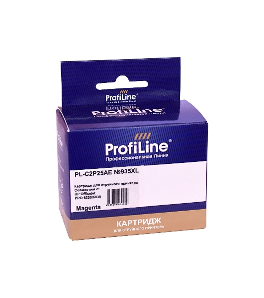 Картридж струйный ProfiLine PL-C2P25AE (№935XL) для принтеров HP OfficeJet Pro 6230/6830 с чернилами на водной основе Magenta
