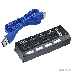 USB-концентратор Buro BU-HUB4-U3.0-L, USB 3.0, USB 4 порта, USB, фото6