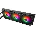 Система жидкостного охлаждения Thermalright Frozen Warframe 360 ARGB Soc-AM5/AM4/1200/1700/1851 черный 4-pin 29.8dB Al LCD Ret (F-WFRAME-360-BL-ARGB), фото13
