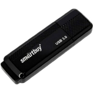 Флешка USB Smartbuy V-Cut DOCK BLACK (SB64 GbDK-K3), 64 Gb, USB 3.1 Gen 1, R/W 75/25, черный