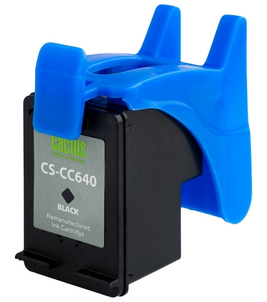 Картридж струйный Cactus CS-CC640 №121 черный (6 мл.) для HP DJ D1663/D2563/D2663/D5563/F2423/F2483/F2493/F4213/F4275/F4283/F4583/PS C4683/C4783