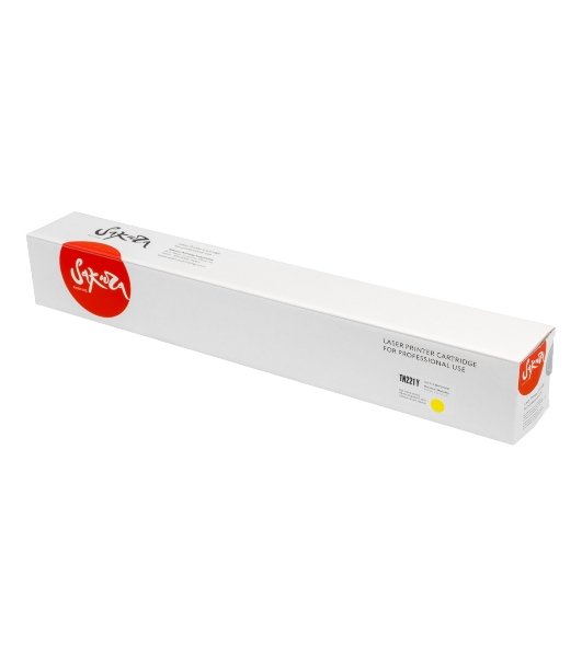Тонер-туба Sakura KMTN-221Y (A8K3250) для Konica Minolta, желтый, 21000 к.