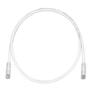 Патч-корд Panduit UTPSPL7MY UTP вилка RJ-45-вилка RJ-45 кат.6 7м белый LSZH