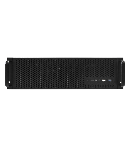Серверный корпус ExeGate EX293901RUS Pro 3U450-09 (RM 19', высота 3U, глубина 450, БП 2U-600ADS, USB)