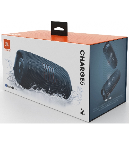 Портативная акустика JBL Charge 5, синий
