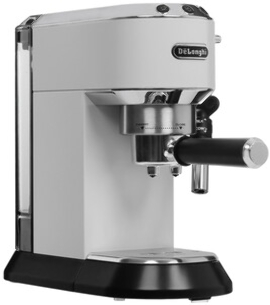 Кофеварка эспрессо DeLonghi EC685.W белый, исп. кофе - молотый/чалды, 1.1 л, 1350 Вт, 15 бар