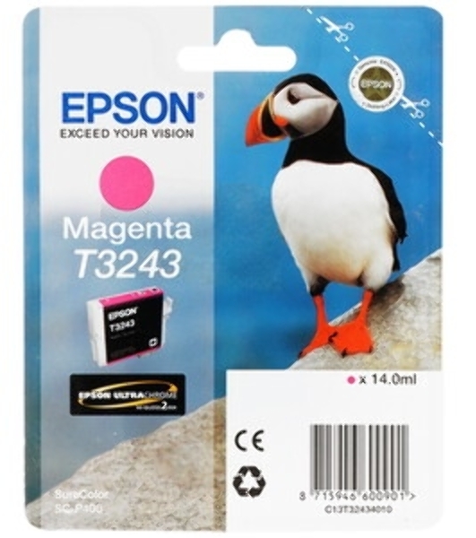 Картридж струйный Epson T43U (C13T43U340) пурпурный (200 мл) для SureLab SL-D800