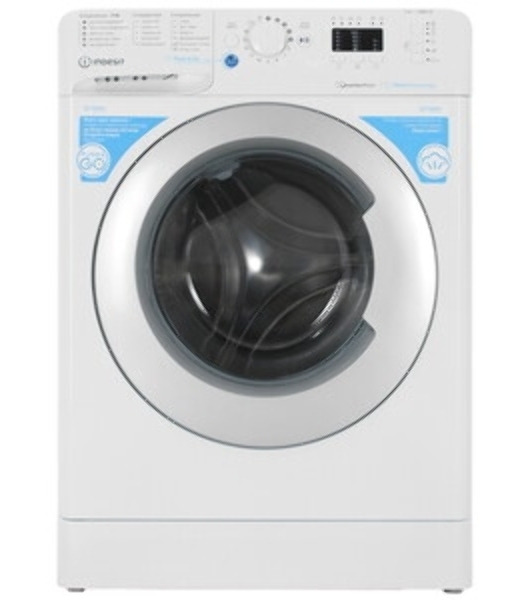 Стиральная машина Indesit BWSA 7109 WWV белый, загрузка фронтальная 7 кг, 1000 об/мин, класс: A