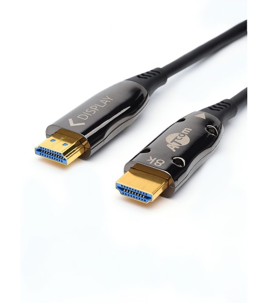 Кабель HDMI 30 м (HIGH speed, Metal gold, Optical) 8K VER 2.1 Кабель HDMI 30 м (HIGH speed, Metal gold, Optical) 8K VER 2.1