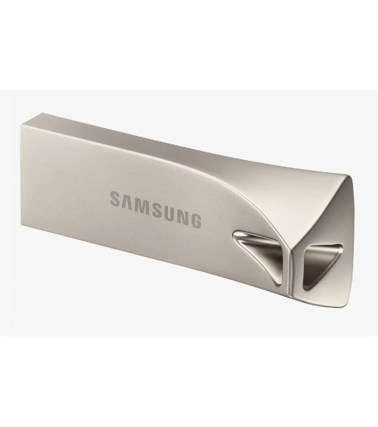 Флешка USB 64Gb USB Drive USB 3.1 Samsung BAR Plus (up to 300Mb/s) (MUF-64BE3/APC) серебристый