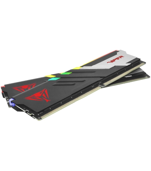 Оперативная память Patriot Viper Venom, DDR5, 32GB (2x16GB), 6800MHz, CL34, DIMM, с радиаторами, RGB, черный