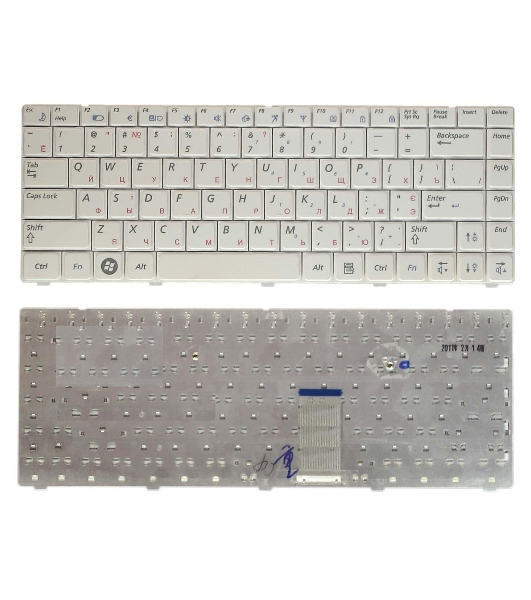 Клавиатура для ноутбука Samsung R420 R418 R423 R425 R428 R429 R469 RV410 RV408, белый