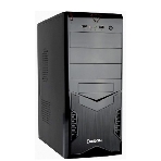 Компьютерный корпус Miditower ExeGate EX261448RUS CP-601 Black, ATX, (CP350W, 80мм), 2хUSB, Audio, фото3