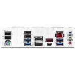 Материнская плата Gigabyte Z790 UD, LGA 1700, Intel Z790, 4xDDR5, 6xSATA, 3xM.2, 1xPCI-E 5.0 x16, 1xPCI-E 4.0 x4, 1xPCI-E 3.0 x1, 1xHDMI, 1xDP, 1x 2.5Gb LAN, 4xUSB-A 2.0, 4xUSB-A 3.2 Gen 1, 1xUSB-A 3.2 Gen 2, 1xUSB-C 3.2 Gen 2x2, 7.1, ATX, фото3
