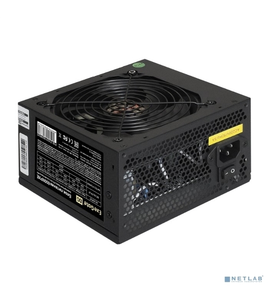 Блок питания ExeGate 600NPXE (EX221639RUS-PC), 600Вт, 120мм, черный
