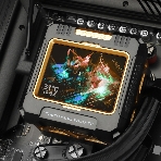 Система жидкостного охлаждения Thermalright Frozen Warframe 360 ARGB Soc-AM5/AM4/1200/1700/1851 черный 4-pin 29.8dB Al LCD Ret (F-WFRAME-360-BL-ARGB), фото10