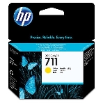 Картридж струйный HP №711 CZ132A желтый для HP DJ T120/T520 (29мл), фото 1