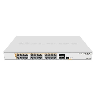 Маршрутизатор 24 POE+/SFP+ CRS328-24P-4S+RM MIKROTIK