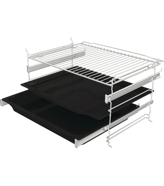 Встраиваемые электрические духовки GORENJE/59.5 х 59.5 x 56.4 см, 77 л, приготовление с паром, нержавеющая сталь