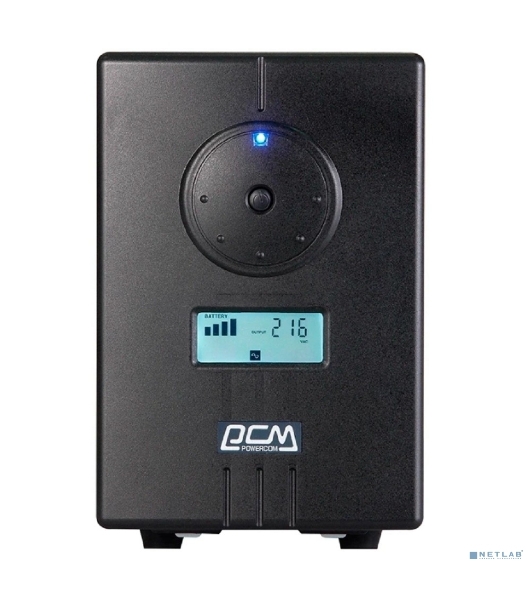 Источник бесперебойного питания Powercom Infinity INF-3000 3000Вт 2400ВА черный
