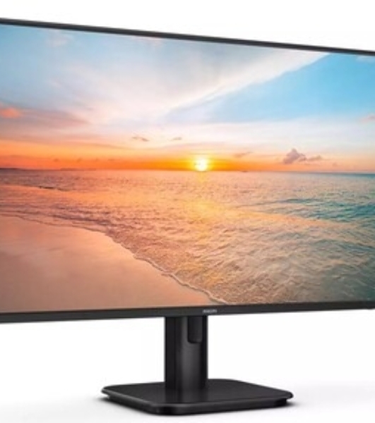 Монитор 27' Philips 27E1N1200AW IPS 1920x1080, 100 Гц, 4 мс, 16:9, 300 кд/м², HDMI 1.4, DP 1.2, VGA, 3.5 мм, динамики (2x2 Вт), Adaptive-Sync, белый