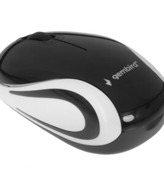 Мышь беспроводная Gembird MUSW-610 черный, 1200 dpi, радиоканал, USB, кнопки - 3