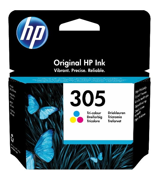 Картридж струйный HP 305 3YM60AE многоцветный (100 стр.) (2мл) для HP DJ 2320/2710/2720