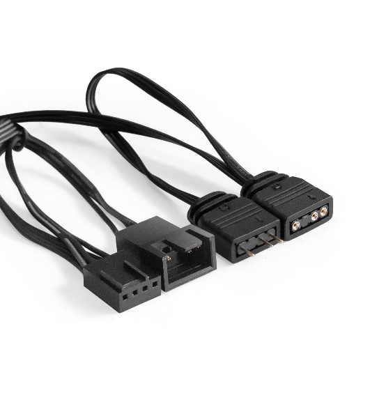 Вентилятор для корпуса ExeGate EX12025H3P4PSR-PWM.ARGb черный, 120 мм, 1800 об/мин, 26 дБ, 4 pin