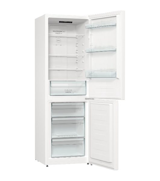 Холодильник Gorenje NRK619EEW4 белый двухкамерный 203/99л морозилка снизу, No Frost