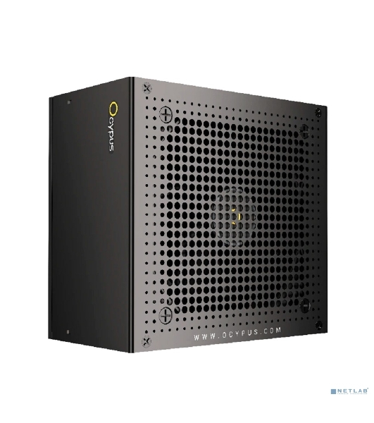 Блок питания 750W Ocypus Iota P750 (ATX, 80 PLUS Gold, APFC, 20+4 pin, 120мм fan, PCI-E 6+2Px3, 8xSATA) (Iota-P750-G1FFBK024X-EU)
