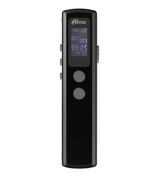 Диктофон RITMIX RR-120 4GB черный