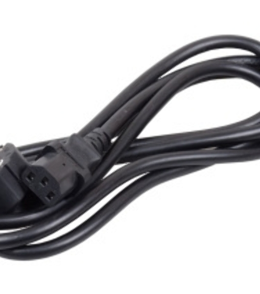 Кабель электропитания ITK PC-C13D-1M PDU 3х1,5 1м с разъемами С13 - нем.ст