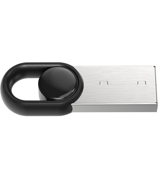 Флешка USB Netac UM2 (NT03UM2N-016G-20BK), 16Gb, USB 2.0, R/W 100/40, серебристый/черный