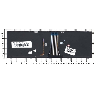Клавиатура для ноутбука Lenovo IdeaPad G50-70 Z50-70 черная с подсветкой