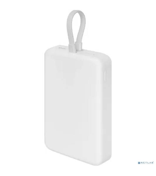 Портативный аккумулятор Xiaomi 33W Magnetic Power Bank 10000mAh (встроенный кабель) White