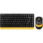 Комплект клавиатура+мышь A4Tech FStyler FG1110 беспроводной, USB, 2000 DPI, чёрный/серый, фото5