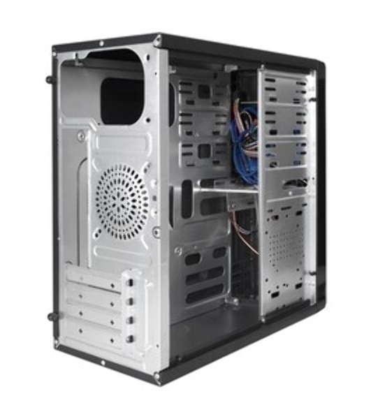 Компьютерный корпус Minitower ExeGate MA-371X-UNS350 (mATX, БП UNS350 с вент. 12см, 2*USB+2*USB 3.0, аудио, черный)