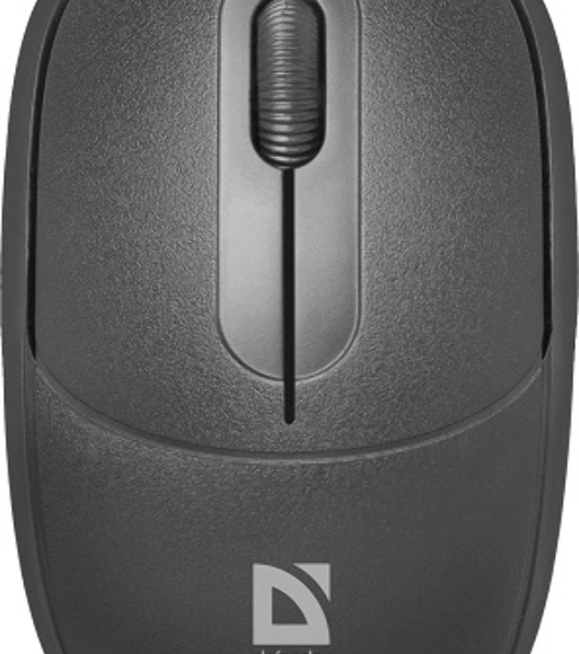 Мышь проводная Defender Datum MS-980 черный, 1000 dpi, USB, кнопки - 3