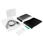 Внешний корпус для HDD Gembird EE2-U3S-2-S 2.5' EE2-U3S-2-S, серебро, USB 3.0, SATA, металл, фото9