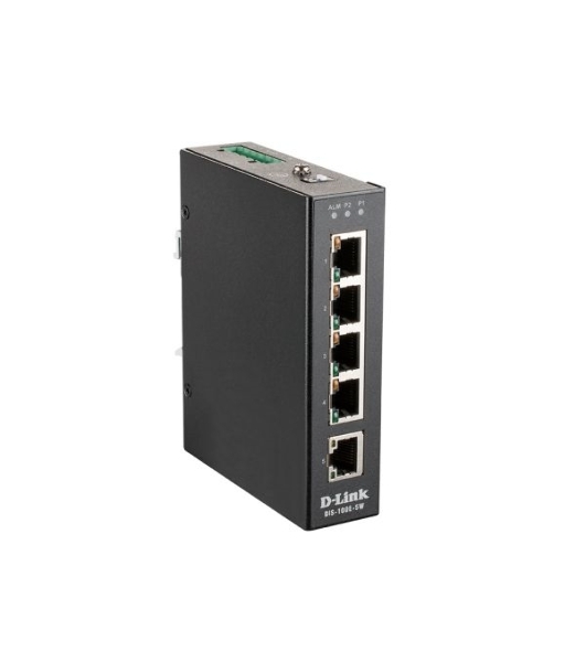Коммутатор D-Link DIS-100E-5W/A1A, 5×100 Мбит/с, неуправляемый