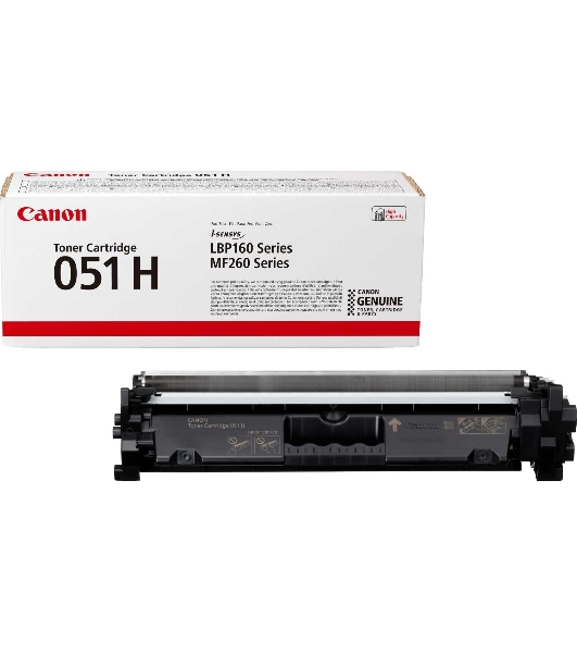 Картридж лазерный Canon 051H BK черный (4100 стр.) для Canon LBP162dw