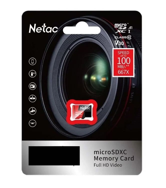 Флеш карта MicroSD card Netac P500 Extreme Pro 32Gb, retail version w/o SD adapter