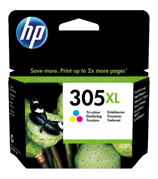 Картридж струйный HP 305XL 3YM63AE многоцветный (200 стр.) для HP DJ 2320/2710/2720
