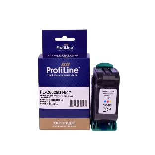 Картридж струйный ProfiLine PL-C6625D №17 для принтеров HP Deskjet 825C/825Cvr/840C/841C/842C/843C/845C/845Cvr Color водн